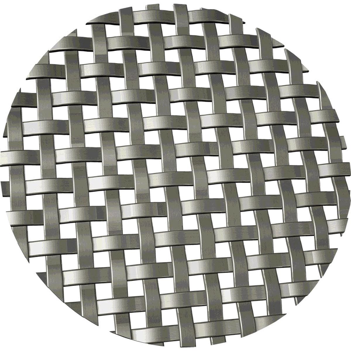 1875 Flat Square Decorative Grille - Antique Pewter 36 W x 48 L Sheet